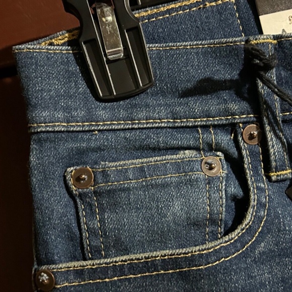 Able Elena Skinny Straight Leg Released Hem Ankle Denim Jeans Size 26 - NWT - Picture 9 of 16